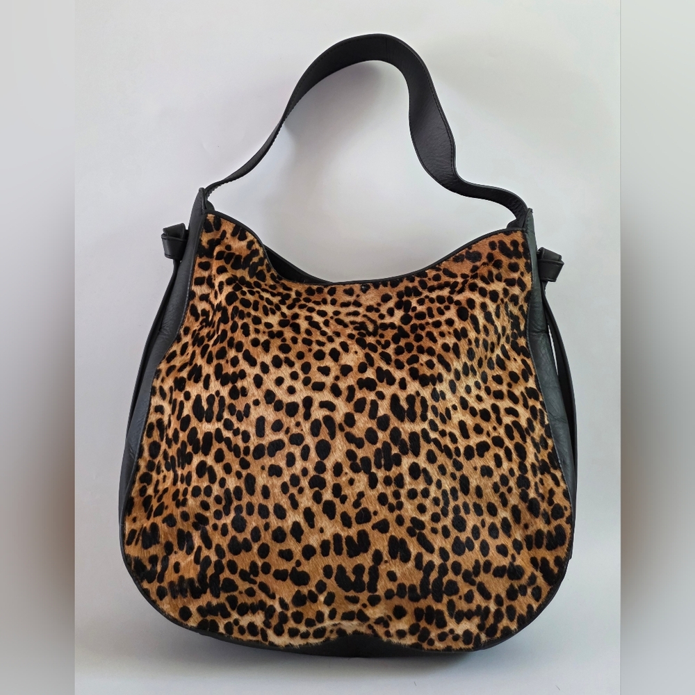 J. Crew Leopard Print Shoulder Bag